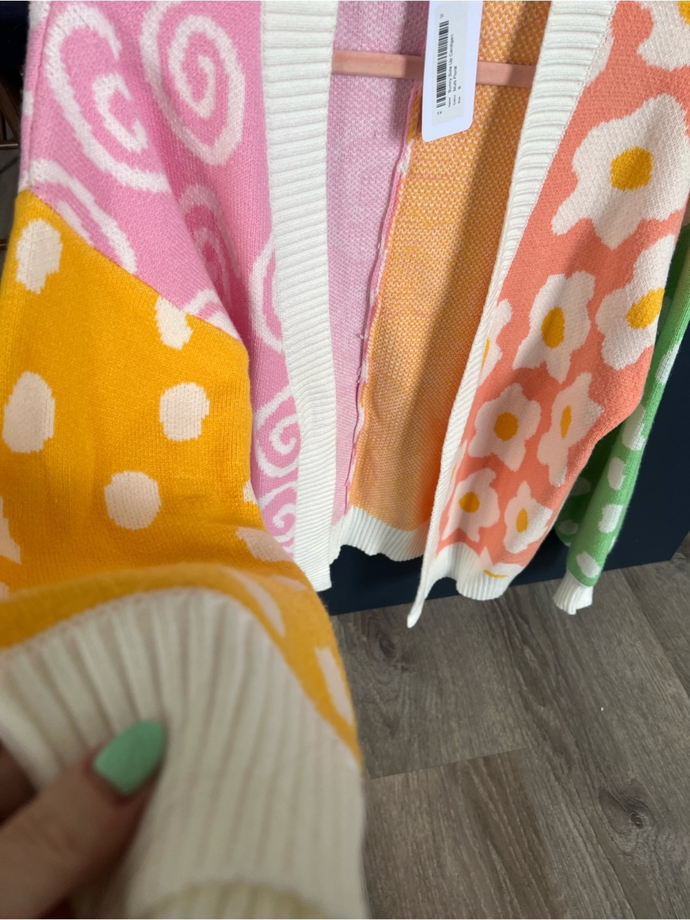 Sunny Side Up Cardigan (NWT) Multi Floral, Small - Picture 9 of 16